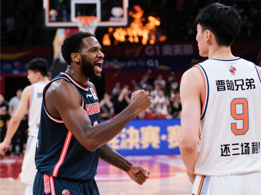 奥莫特G1获胜后鼓励曾凡博：兄弟，我们还差三场！